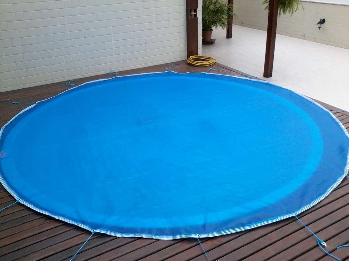 Tela de proteção para piscina. Fonte: Imagens Google