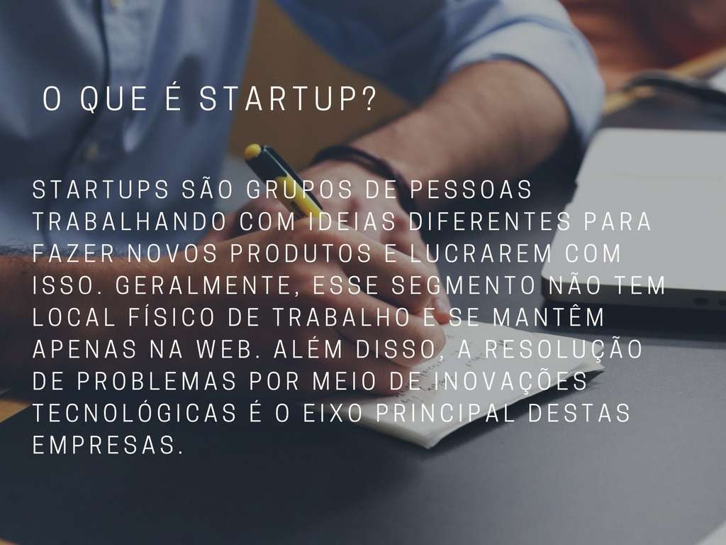 O que é startup?