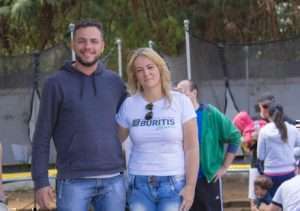 João Paulo Gerente de Eventos da Secretaria de Esportes e Lazer e Gracy Torres Diretora de Projetos e Eventos da ABB - Créditos - Âncora Foto e Vídeo - William Oliveira