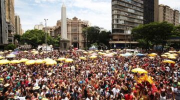 Carnaval de 2019 na Praça Raul Soares, em Belo Horizonte.