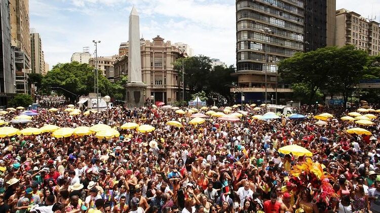Carnaval de 2019 na Praça Raul Soares, em Belo Horizonte.